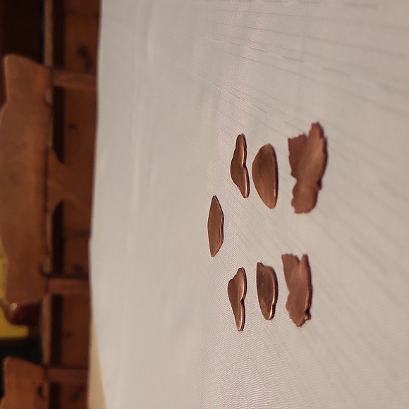 Copper enamelling blanks,  7 unit - Picture 3 of 5